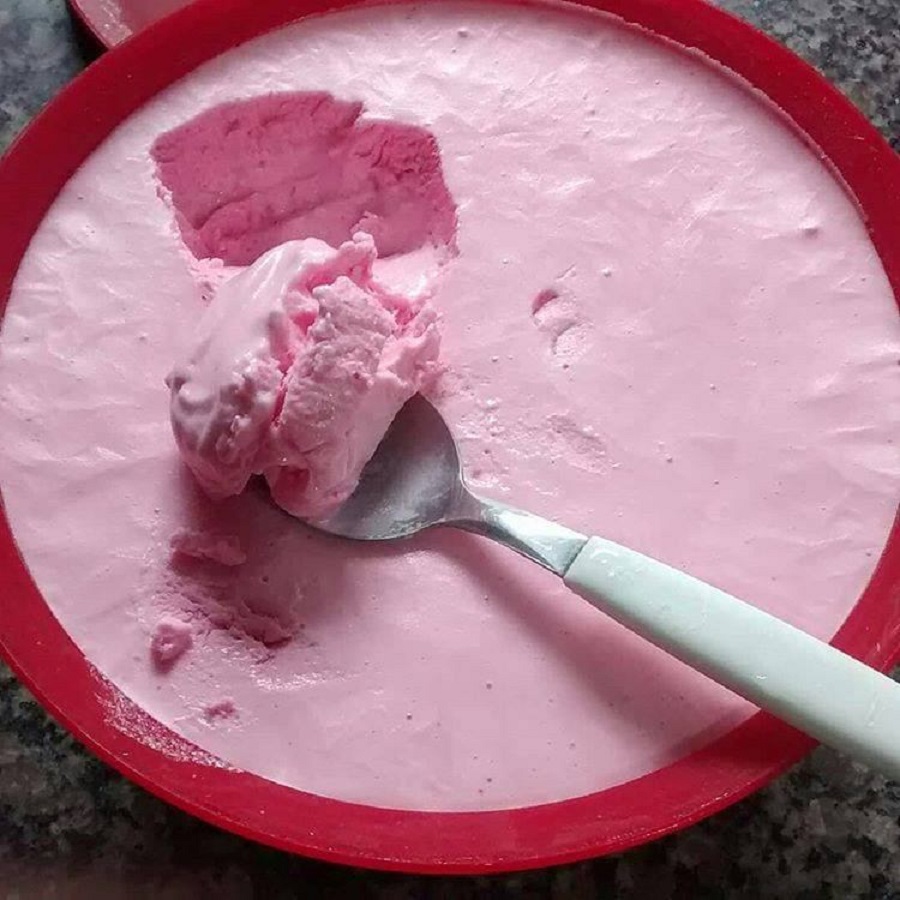 Sorvete de gelatina 