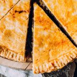 Torta salgada de ricota com bacon