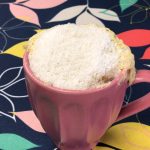 bolo de caneca de coco