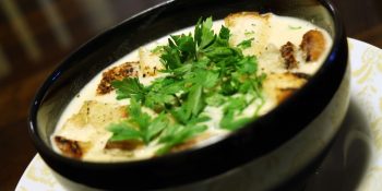 Creme de cebola com batata