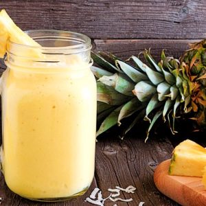 Suco de inhame com abacaxi ótimo para deixar sua saúde em dia