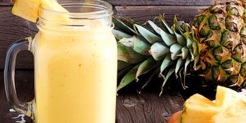 Receita de suco de inhame com abacaxi simples e fácil