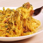 macarrão de panela de pressão com calabresa