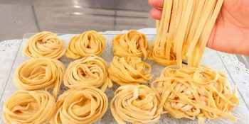 Massa de macarrão caseira