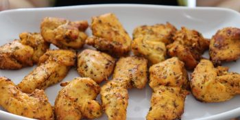 Filé de frango grelhado na airfryer