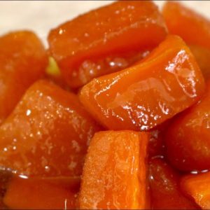 Doce de abóbora em pedaços mega fácil de fazer e que sai muito baratinho