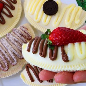 pastel de leite Ninho tudo gostoso ana maria braga mais você