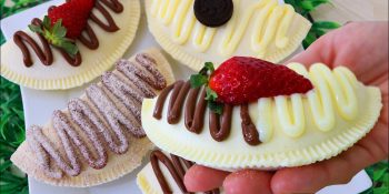 Pastel de leite Ninho