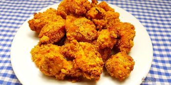 Frango empanado na airfryer