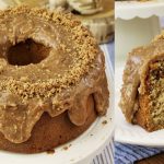Bolo de paçoca que tem uma cobertura sensação para não sobrar um pedacinho