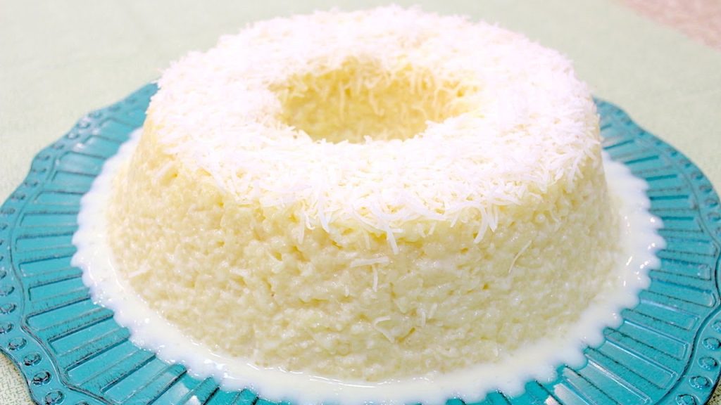 Bolo de tapioca gelado de um jeitinho bem fácil pra matar a sua vontade rápido