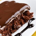 imagem de uma fatia de bolo de chocolate como uma das melhores sobremesas da Ana Maria Braga