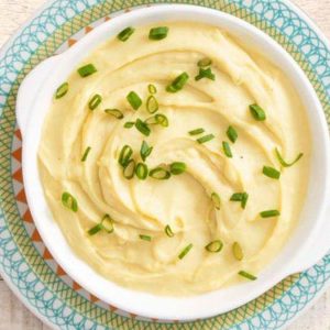 Purê de batata doce bem simples pra ter hoje no seu almoço