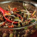 Salada de feijão vermelho para testar uma diferente essa semana e amar seu sabor