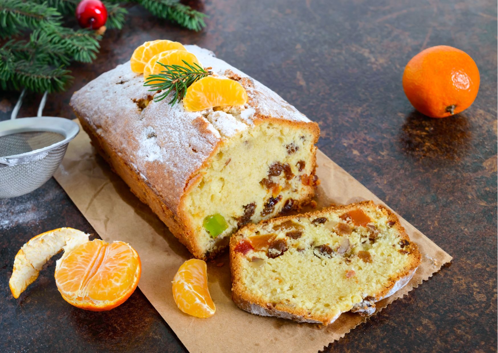 imagem com uma das deliciosas receitas de sobremesas de natal