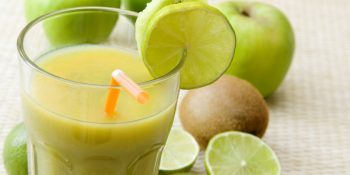 Suco de inhame com limão