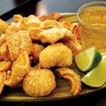 tripa de porco frita