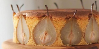 Bolo de pera
