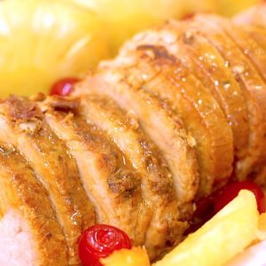 Costelinha com Abacaxi