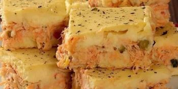 Bolo salgado de frango