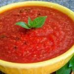 Molho de tomate caseiro com cenoura