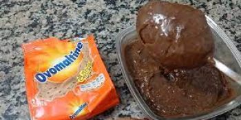 Recheio de ovomaltine para trufas