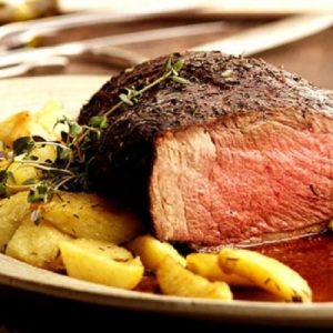 fraldinha assada no forno com batatas