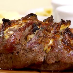 fraldinha recheada assada no forno