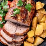 fraldinha suína assada