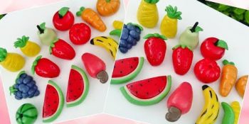 Frutinhas de leite em pó