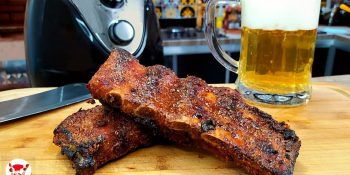 Costelinha de porco na airfryer