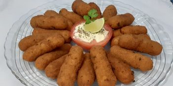 Croquete de camarão