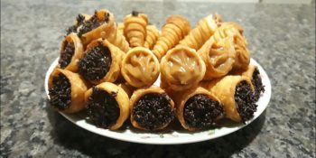 Canudinhos de chocolate