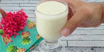 Suco de inhame com gengibre