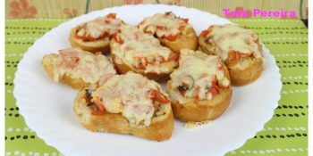 Torrada de maionese e queijo