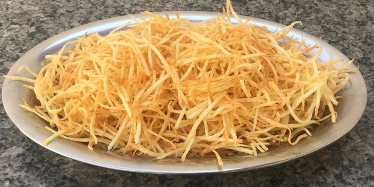 Batata doce palha receita fácil demais para acompanhar seu almoço e encantar as visitas