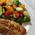 Salada para acompanhar peixe mega prática e uma delícia para fazer hoje mesmo