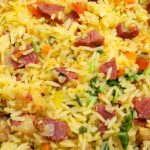 Arroz de charque para você adicionar o melhor no almoço de hoje