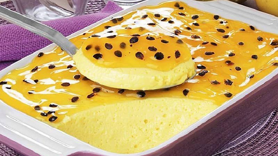 mousse de maracujá com tang ana maria