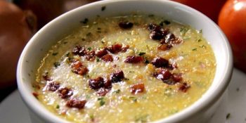 Mungunzá com bacon