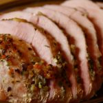 pernil fatiado assado