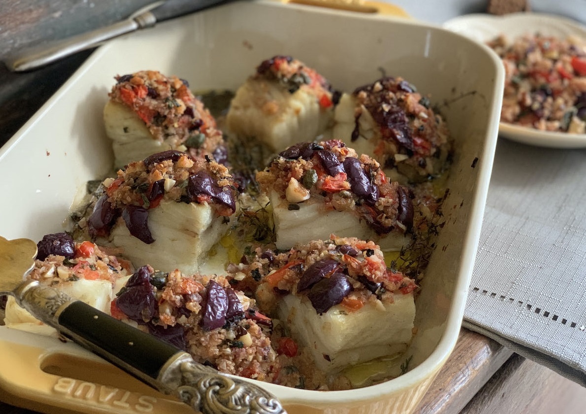 Bacalhau à putanesca