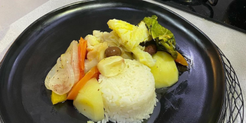 Bacalhau com couve
