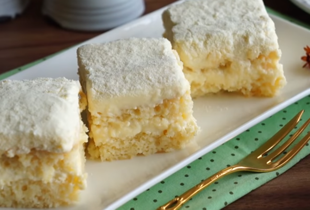 Um bolo gelado de leite ninho é a sobremesa perfeita para festas de fim de ano