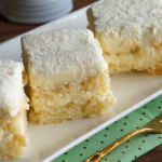 Um bolo gelado de leite ninho é a sobremesa perfeita para festas de fim de ano