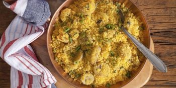Farofa de banana da terra