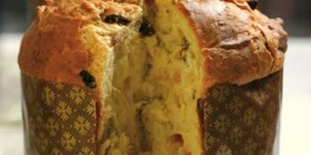 Panetone com nozes e frutas