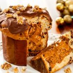 Panetone de doce de leite