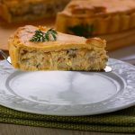 Torta de bacalhau com massa podre