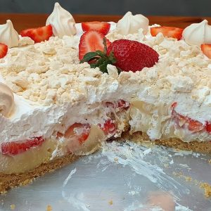 banoffee de morango